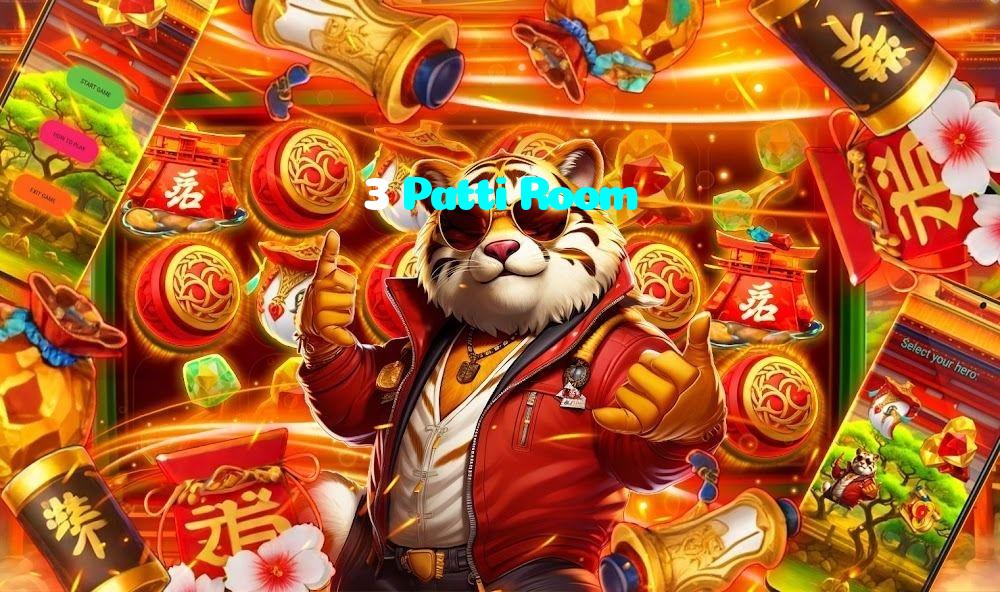 3 Patti Room casino presented on mobile device in Pakistan with slots and live games